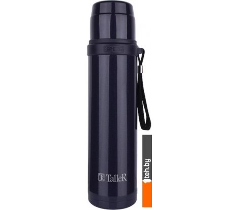  - Термосы, термокружки и многоразовые стаканы Taller TR-22426 900 мл (темно-синий) - TR-22426 900 мл (темно-синий)
