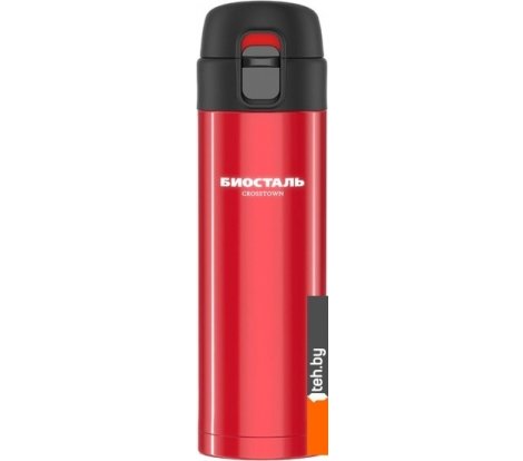  - Термосы, термокружки и многоразовые стаканы БИОСТАЛЬ Crosstown NMU-R 420мл (красный гранат) - Crosstown NMU-R 420мл (красный гранат)