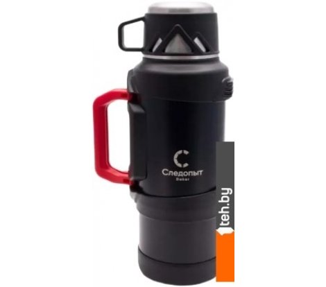  - Термосы, термокружки и многоразовые стаканы Следопыт Dakar PF-TM-28 1.9л (черный) - Dakar PF-TM-28 1.9л (черный)