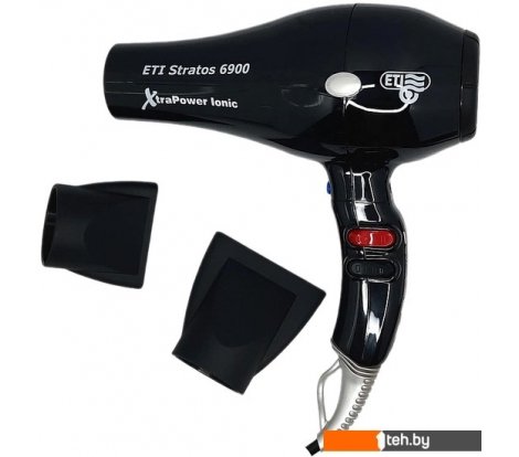  - Фены ETI Stratos 6900 Xtrapower Ionic (черный) - Stratos 6900 Xtrapower Ionic (черный)