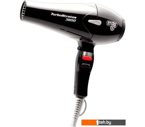  - Фены ETI Turbo Stratos 3800 (черный) - Turbo Stratos 3800 (черный)