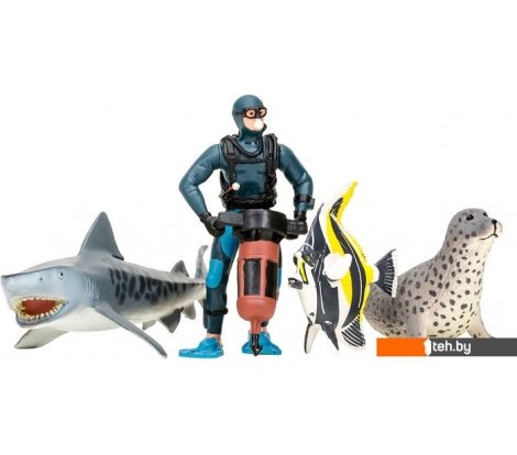 - Роботы, трансформеры, фигурки Masai Mara Мир морских животных ММ203-008 - Мир морских животных ММ203-008