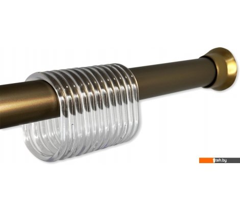  - Шторки и карнизы для ванн и поддонов Comfort Alumin Раздвижной 120 (бронзовый) - Раздвижной 120 (бронзовый)