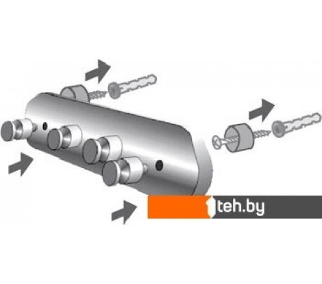  - Аксессуары для ванной и туалета Bisk Chroma 01421 - Chroma 01421