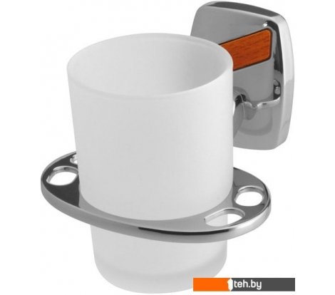  - Аксессуары для ванной и туалета Bisk 79731 (хром/дерево) - 79731 (хром/дерево)