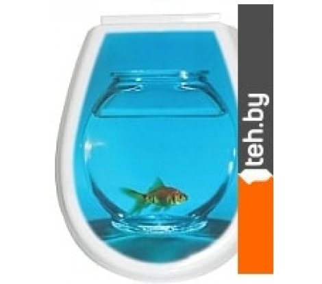  - Сиденья и крышки для унитазов и биде Bisk Lilia Foto 80378 (рыба) - Lilia Foto 80378 (рыба)