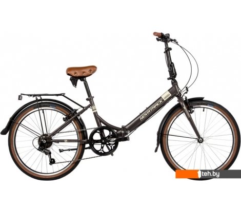 - Велосипеды Novatrack Aurora 3.6 24 2024 24FAURORA6S.BN4 (коричневый) - Aurora 3.6 24 2024 24FAURORA6S.BN4 (коричневый)