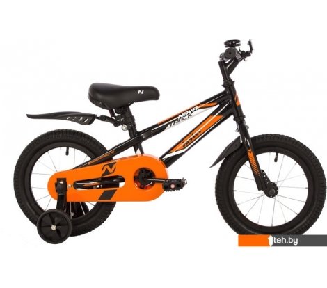  - Детские велосипеды Novatrack Juster 14 2023 145JUSTER.BK23 (черный) - Juster 14 2023 145JUSTER.BK23 (черный)