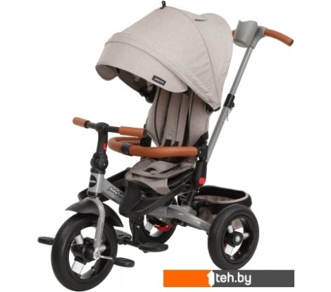  - Детские велосипеды Moby Kids Leader 360° 12x10 AIR (серый) - Leader 360° 12x10 AIR (серый)