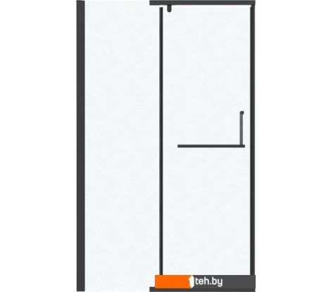  - Душевые кабины Grossman Pragma 110x195 100.K33.03.100.21.02 (черный матовый/шиншилла стекло) - Pragma 110x195 100.K33.03.100.21.02 (черный матовый/шиншилла стекло)