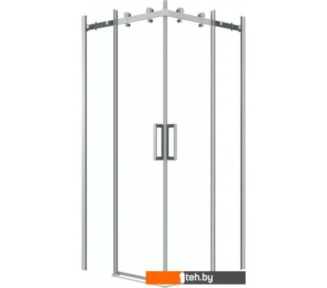  - Душевые кабины Grossman Classic 80x80x195 300.K33.04.8080.10.00 (хром/прозрачное стекло) - Classic 80x80x195 300.K33.04.8080.10.00 (хром/прозрачное стекло)