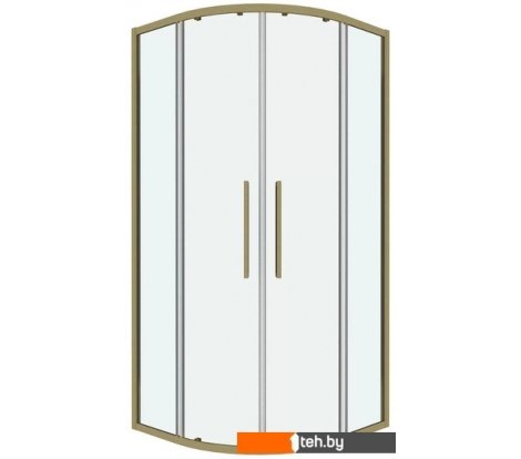  - Душевые кабины Grossman Cosmo 100x100x195 301.K33.02.1010.32.00 (золото сатин/прозрачное стекло) - Cosmo 100x100x195 301.K33.02.1010.32.00 (золото сатин/прозрачное стекло)