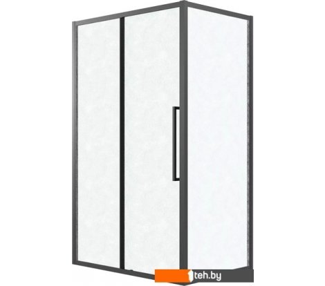  - Душевые кабины Grossman Cosmo 110x80x195 120.K33.02.1180.21.02 (черный матовый/шиншилла стекло) - Cosmo 110x80x195 120.K33.02.1180.21.02 (черный матовый/шиншилла стекло)