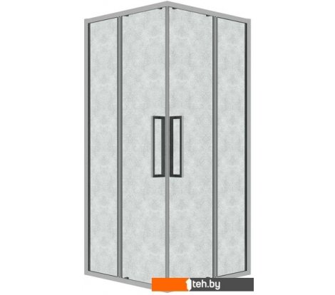  - Душевые кабины Grossman Cosmo 80x80x195 300.K33.02.8080.10.02 (хром/шиншилла стекло) - Cosmo 80x80x195 300.K33.02.8080.10.02 (хром/шиншилла стекло)