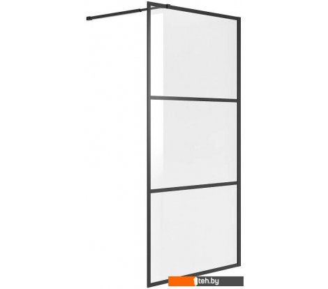 - Душевые кабины Niagara NG-688-10BLACK 100x195 (черный матовый/прозрачное стекло) - NG-688-10BLACK 100x195 (черный матовый/прозрачное стекло)