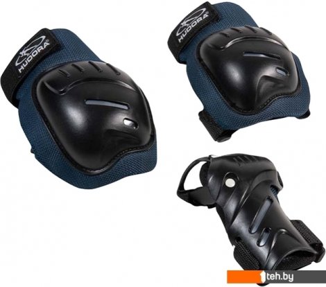  - Спортивная защита Hudora Biomechanisches Protektoren Set Comfort 83053 (S, blue) - Biomechanisches Protektoren Set Comfort 83053 (S, blue)