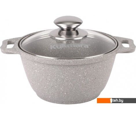  - Кастрюли Kukmara кмс12а (светлый мрамор) - кмс12а (светлый мрамор)