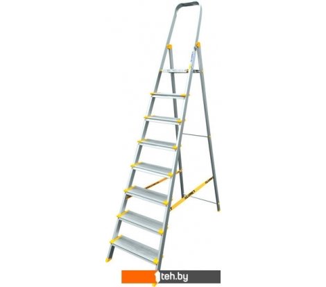  - Лестницы и стремянки Алюмет АS 708 (8 ступеней) - АS 708 (8 ступеней)