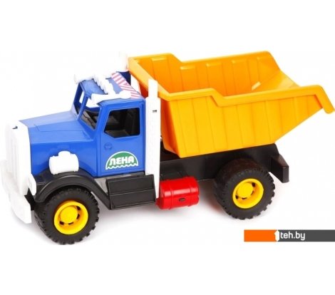  - Игрушечный транспорт Lena Карьерный Трак 05250 (синий/желтый) - Карьерный Трак 05250 (синий/желтый)
