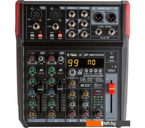  - Микшерные пульты и консоли JB Systems Live-6 - Live-6