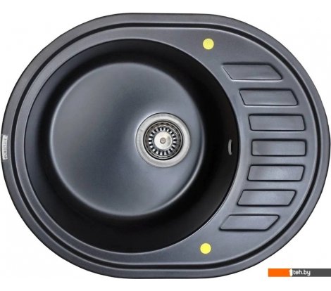  - Кухонные мойки Ecoshtein Kreis OV 620 (черный) - Kreis OV 620 (черный)