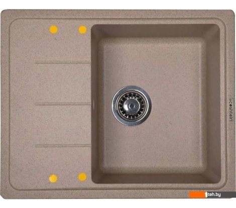 - Кухонные мойки Ecoshtein Rechteck 620 (песочный) - Rechteck 620 (песочный)