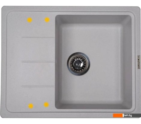  - Кухонные мойки Ecoshtein Rechteck 620 (серый шелк) - Rechteck 620 (серый шелк)