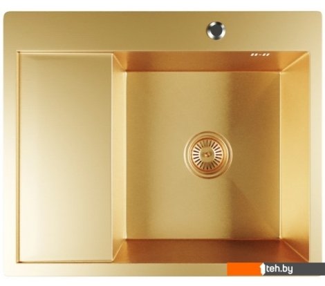  - Кухонные мойки Mixline Pro 552927 (золото, с сифоном) - Pro 552927 (золото, с сифоном)