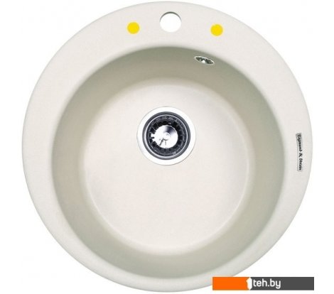  - Кухонные мойки Zigmund & Shtain Kreis 480 (индийская ваниль) - Kreis 480 (индийская ваниль)