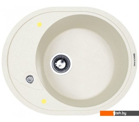  - Кухонные мойки Zigmund & Shtain Kreis OV 575 (индийская ваниль) - Kreis OV 575 (индийская ваниль)