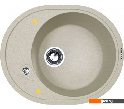  - Кухонные мойки Zigmund & Shtain Kreis OV 575 (речной песок) - Kreis OV 575 (речной песок)