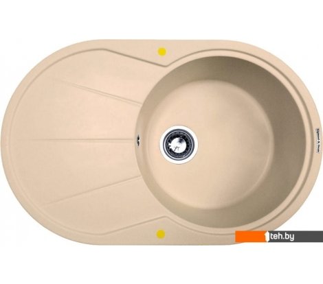  - Кухонные мойки Zigmund & Shtain Kreis OV 770 B (топленое молоко) - Kreis OV 770 B (топленое молоко)