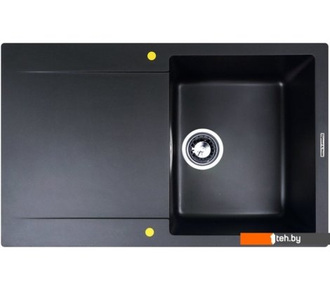  - Кухонные мойки Zigmund & Shtain Rechteck 775 (черный базальт) - Rechteck 775 (черный базальт)