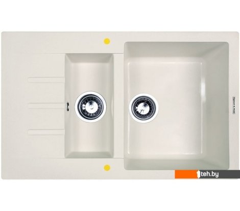  - Кухонные мойки Zigmund & Shtain Rechteck 775.2 (индийская ваниль) - Rechteck 775.2 (индийская ваниль)