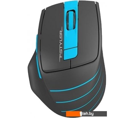  - Мыши A4Tech Fstyler FG30 (черный/голубой) - Fstyler FG30 (черный/голубой)