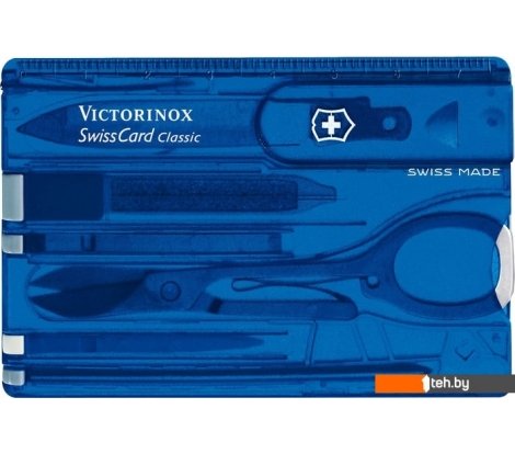  - Туристические ножи Victorinox SwissCard Classic 0.7122.T2 - SwissCard Classic 0.7122.T2