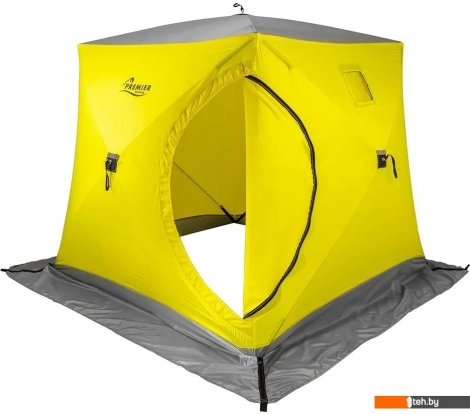  - Палатки Premier Fishing Куб-3 PR-WFSC-210YG (зимняя, желтый/серый) - Куб-3 PR-WFSC-210YG (зимняя, желтый/серый)