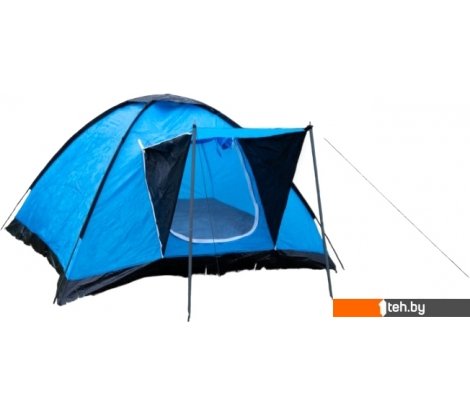  - Палатки КомфортПром На 4 персоны с крышей SDH103 (синий) - На 4 персоны с крышей SDH103 (синий)