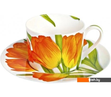  - Кружки, чашки, стаканы для горячих напитков Taitu Freedom Flower 1-82-D (оранжевый) - Freedom Flower 1-82-D (оранжевый)