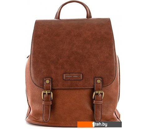  - Рюкзаки David Jones 823-6834-3-CGN (коньячный) - 823-6834-3-CGN (коньячный)