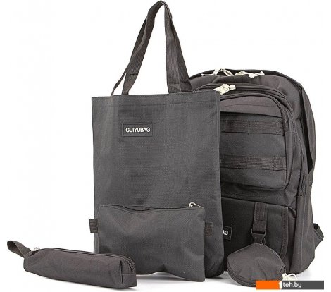  - Рюкзаки Ecotope 384-203-BLK (черный) - 384-203-BLK (черный)