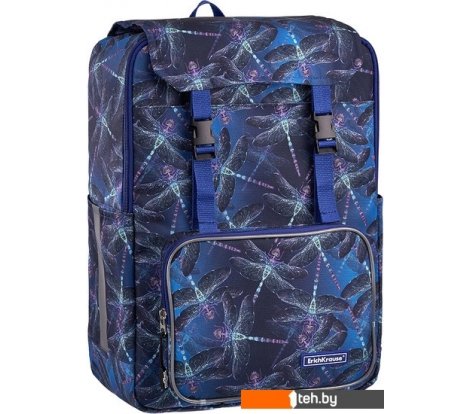  - Рюкзаки Erich Krause ActiveLine Vintage 18L Neon Dragonflies - ActiveLine Vintage 18L Neon Dragonflies