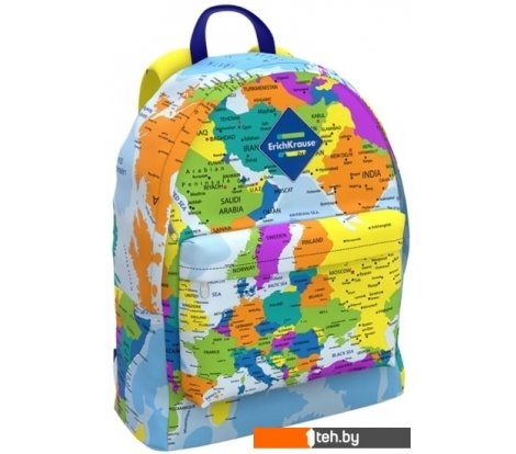  - Рюкзаки Erich Krause EasyLine 17L World Map 51759 - EasyLine 17L World Map 51759