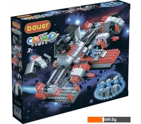  - Конструкторы Bauer Cosmo block 852 Боевой межгалактический корабль Блокмена - Cosmo block 852 Боевой межгалактический корабль Блокмена