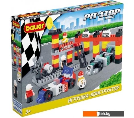  - Конструкторы Bauer Pit Stop 821 Гоночная машина - Pit Stop 821 Гоночная машина