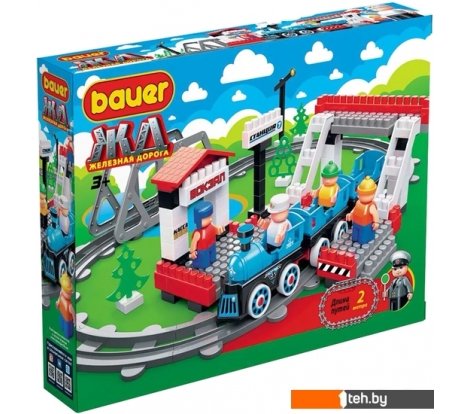  - Конструкторы Bauer Железная дорога 926 Испытательный полигон поездов с Блокменом - Железная дорога 926 Испытательный полигон поездов с Блокменом