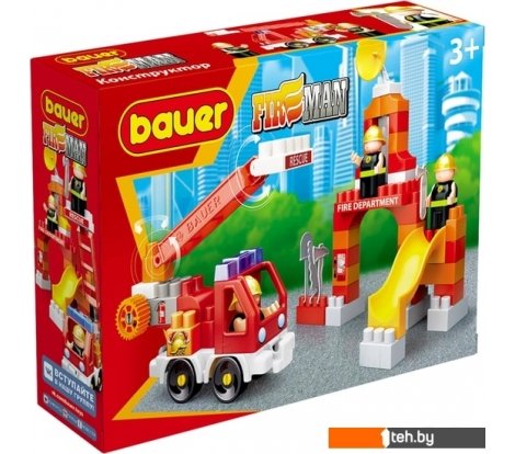  - Конструкторы Bauer Fireman 740 Пожарная машина и тренировочная площадка - Fireman 740 Пожарная машина и тренировочная площадка