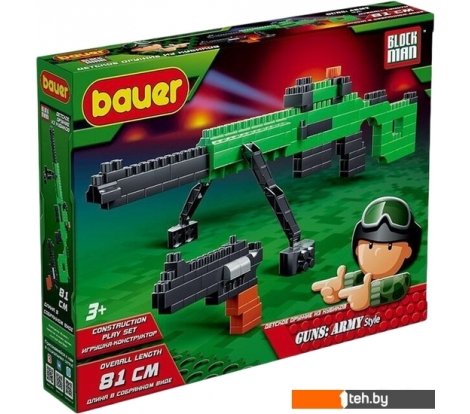  - Конструкторы Bauer Guns: Army Style 873 Снайперская винтовка Драгунова, пистолет ТТ - Guns: Army Style 873 Снайперская винтовка Драгунова, пистолет ТТ