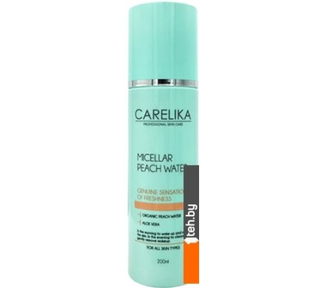  - Косметика по уходу за лицом Carelika Мицеллярная вода Micellar Peach Water 200 мл - Мицеллярная вода Micellar Peach Water 200 мл