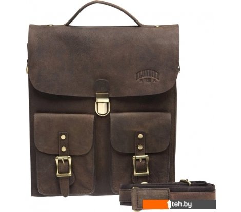  - Женские и мужские сумки Klondike 1896 Brady KD1039-01 (темно-коричневый) - Brady KD1039-01 (темно-коричневый)